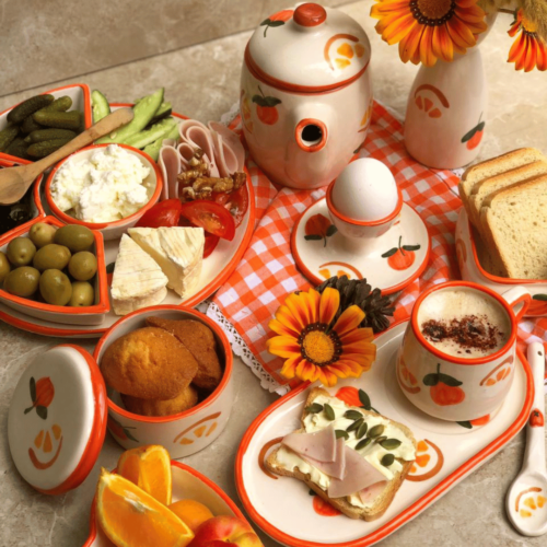 Orange | Service petit déjeuner pour 2 personnes