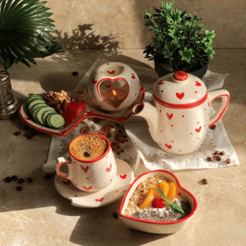 Coeur | Service petit déjeuner pour 2 personnes