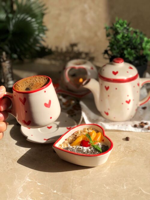 Coeur | Service petit déjeuner pour 2 personnes – Image 2
