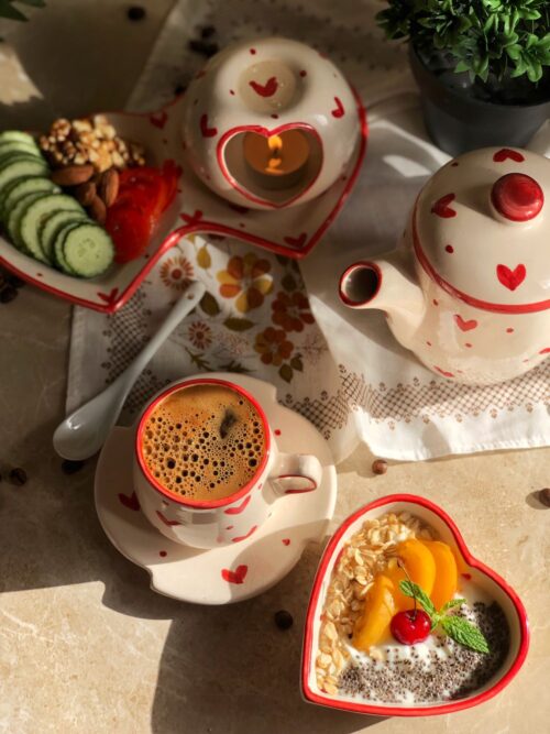 Coeur | Service petit déjeuner pour 2 personnes – Image 3