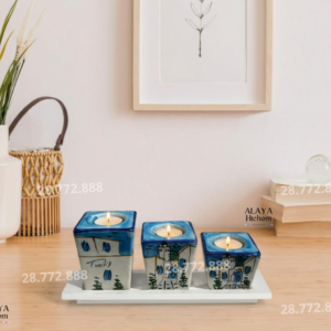 Pack 3 Bougies - Design Sidi BouSaid